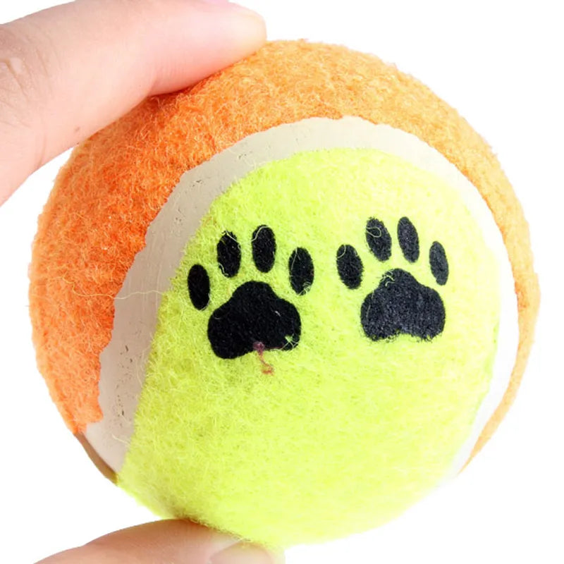 Tennis Dog Balls Dog Toys Run Fetch Throw Play Pet Puppy Toys For Dog's Training Pet Supplies 1pc