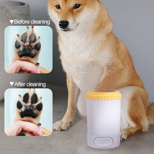 Pet Paw Cleaner Foot Washing Machine Dogs and Cats Claw Wash Cup Cleaning Soft Silicone Brush Puppy Clean Tool Dirty Clean House